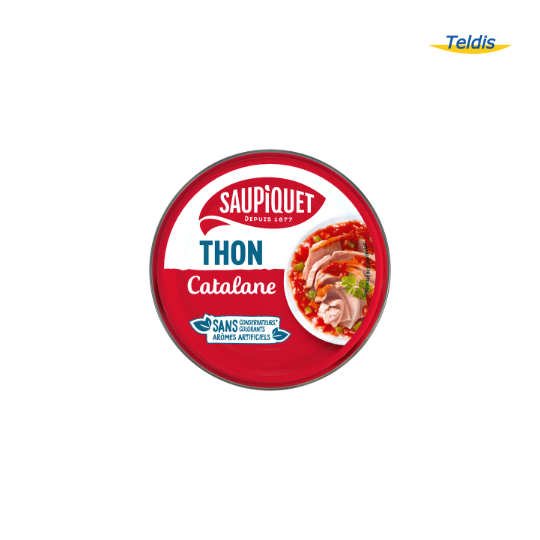 THON CATALANE SAUPIQUET 1/6 135G X24