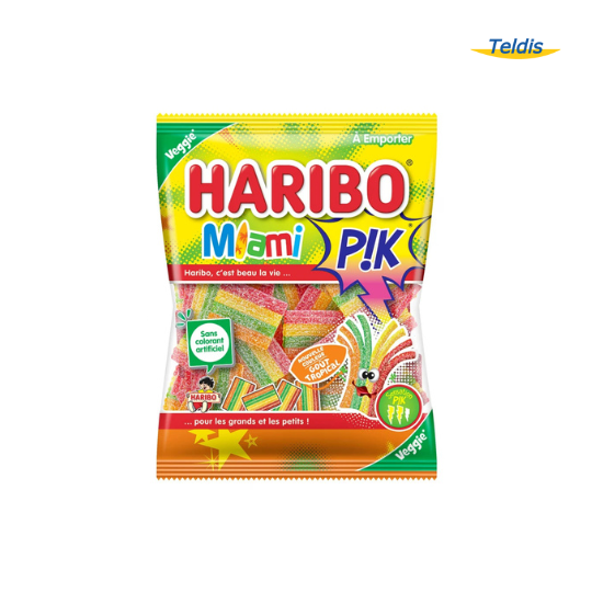 MIAMI PIK HARIBO SACHET 120G /30 *(E)