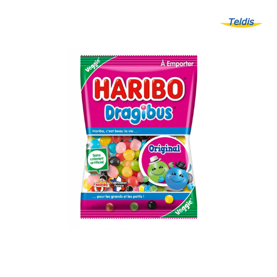 DRAGIBUS HARIBO GM SACHET 120GR/30 (E)