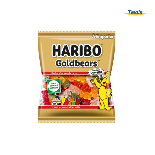 GOLDBEARS HARIBO GM SACHET 120G /30 (E)
