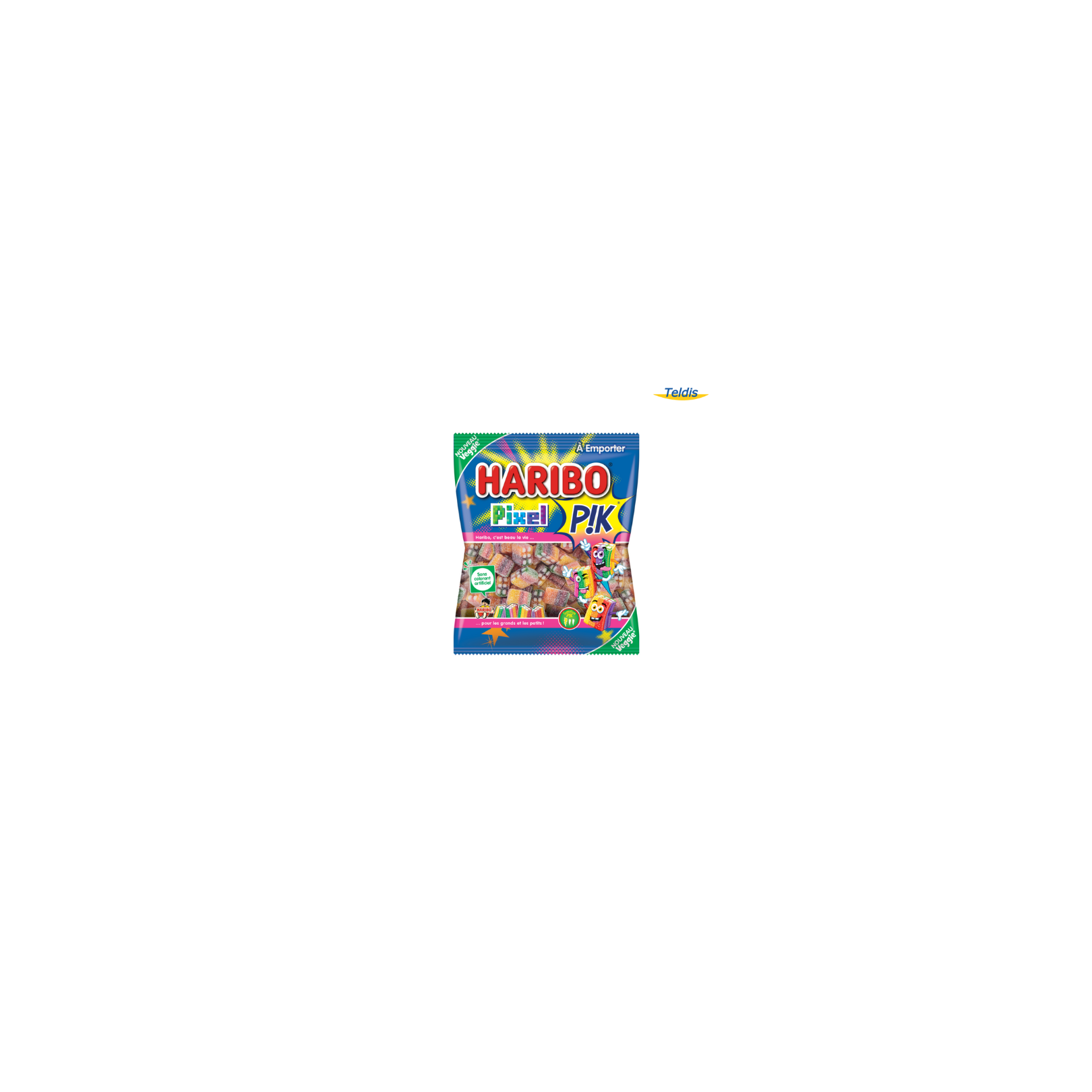 PIXEL PIK GM HARIBO SACHET 100G /24(E)