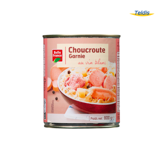 CHOUCROUTE GARNIE VIN BLANC 4/4 BF /12