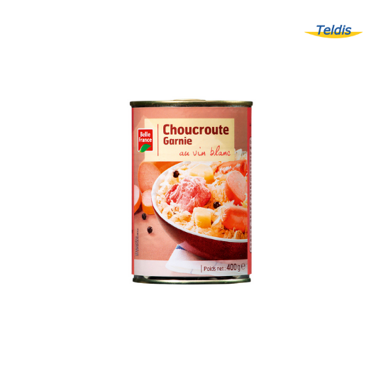 CHOUCROUTE GARNIE VIN BLANC 1/2 BF /12