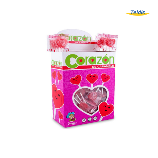 SUCETTE CORAZON CERISE X 200