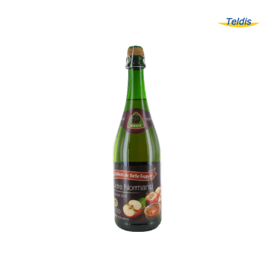 CIDRE BRUT NORMAND 75CL DBF/6 4.5°