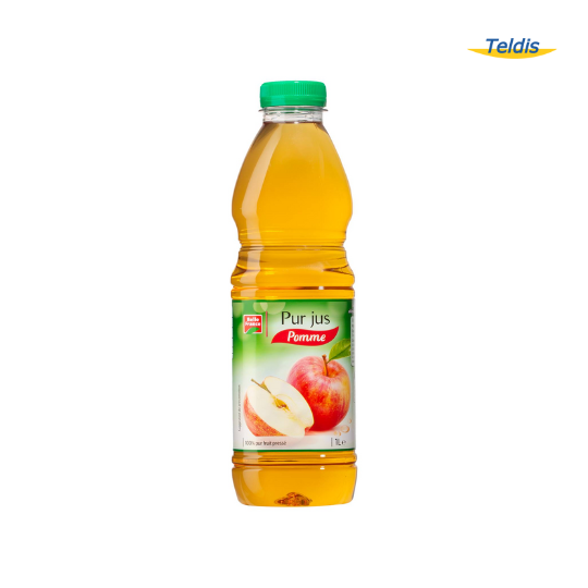 JUS DE POMME PUR JUS BF PET 1L/6
